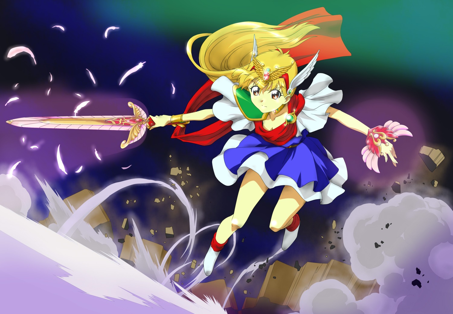 akazukin_chacha, chacha, sword, tagme