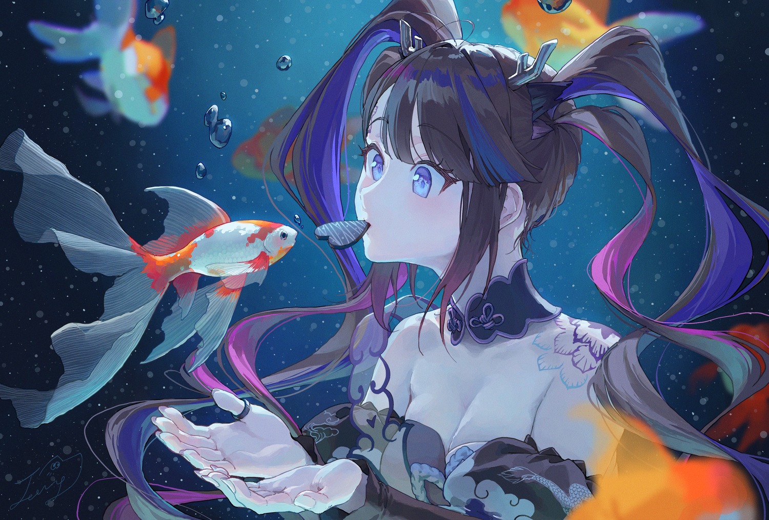 airi_kanna, no_bra, nyamunyamu, stellive, tattoo