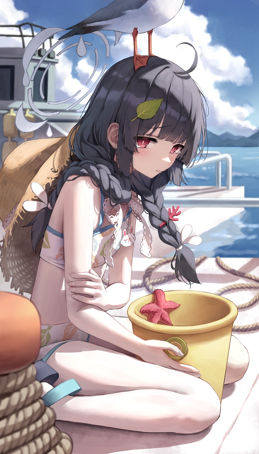 bikini, blue_archive, halo, kasumizawa_miyu, superpig, swimsuits