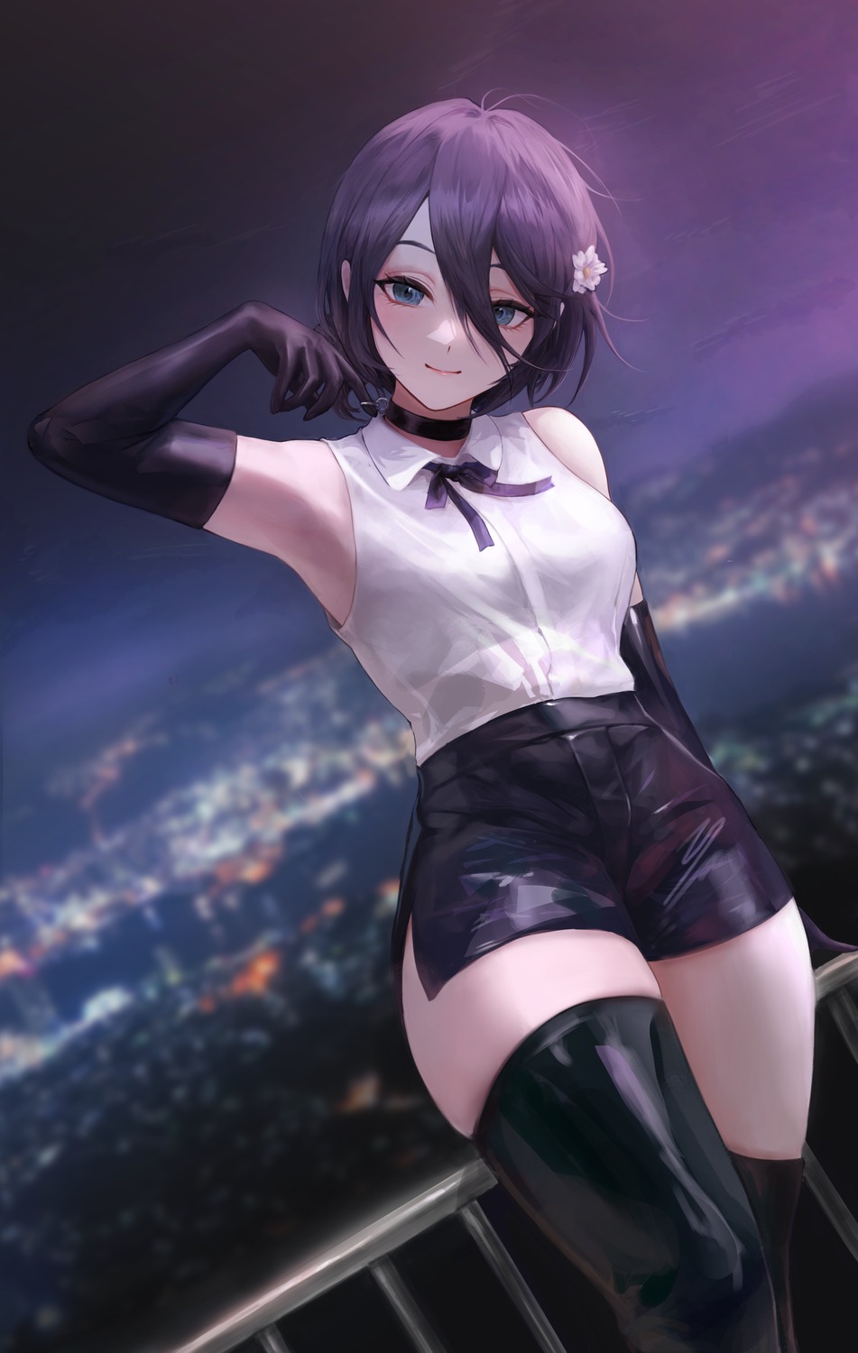chainsaw_man, dora_(garyeong), reze_(chainsaw_man), thighhighs