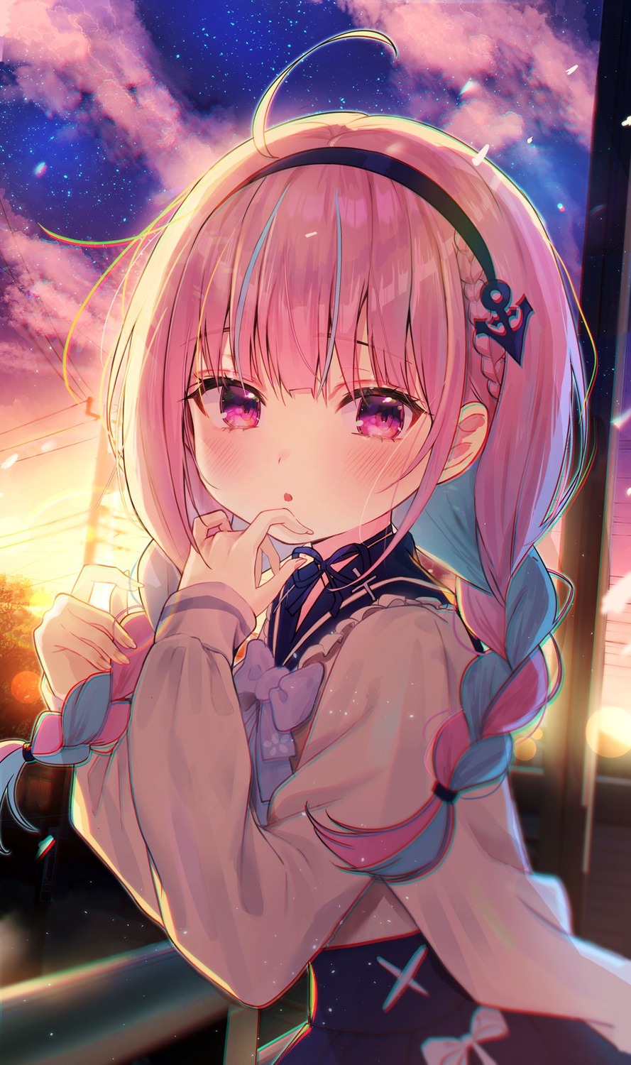 hololive, minato_aqua, seifuku, toba_rei