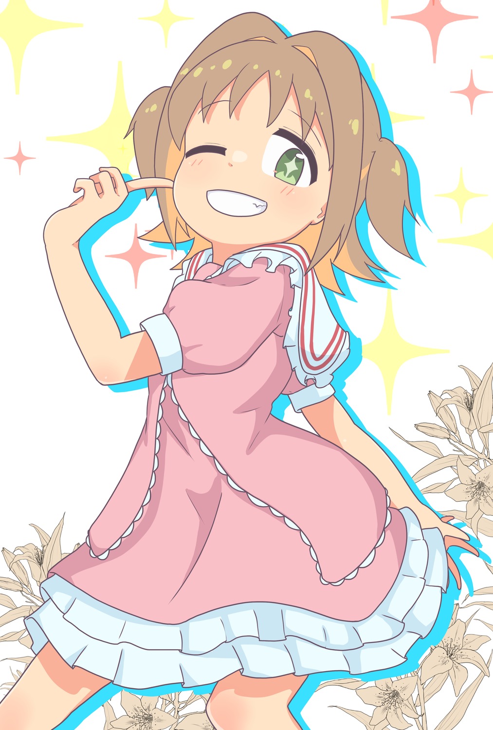 dress, namari_siro, oka_asahi, onii-chan_wa_oshimai!