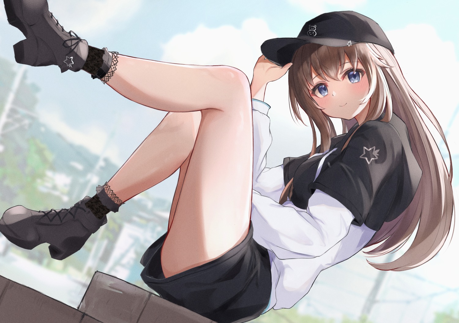 heels, hololive, sahatarakau, tokino_sora