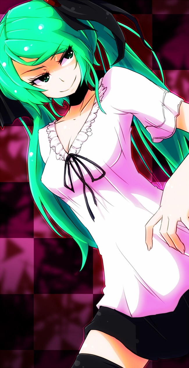 aono3, hatsune_miku, vocaloid, world_is_mine_(vocaloid)
