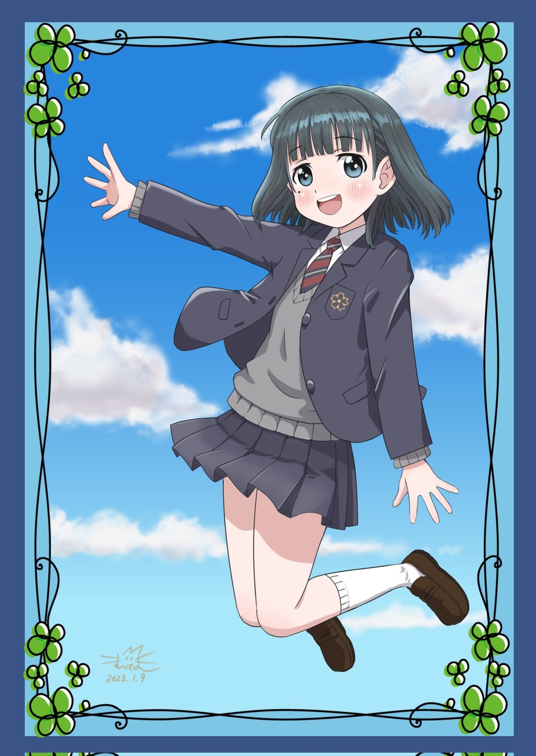 eniwa_shii_(super_cub), seifuku, su6546age, super_cub, sweater