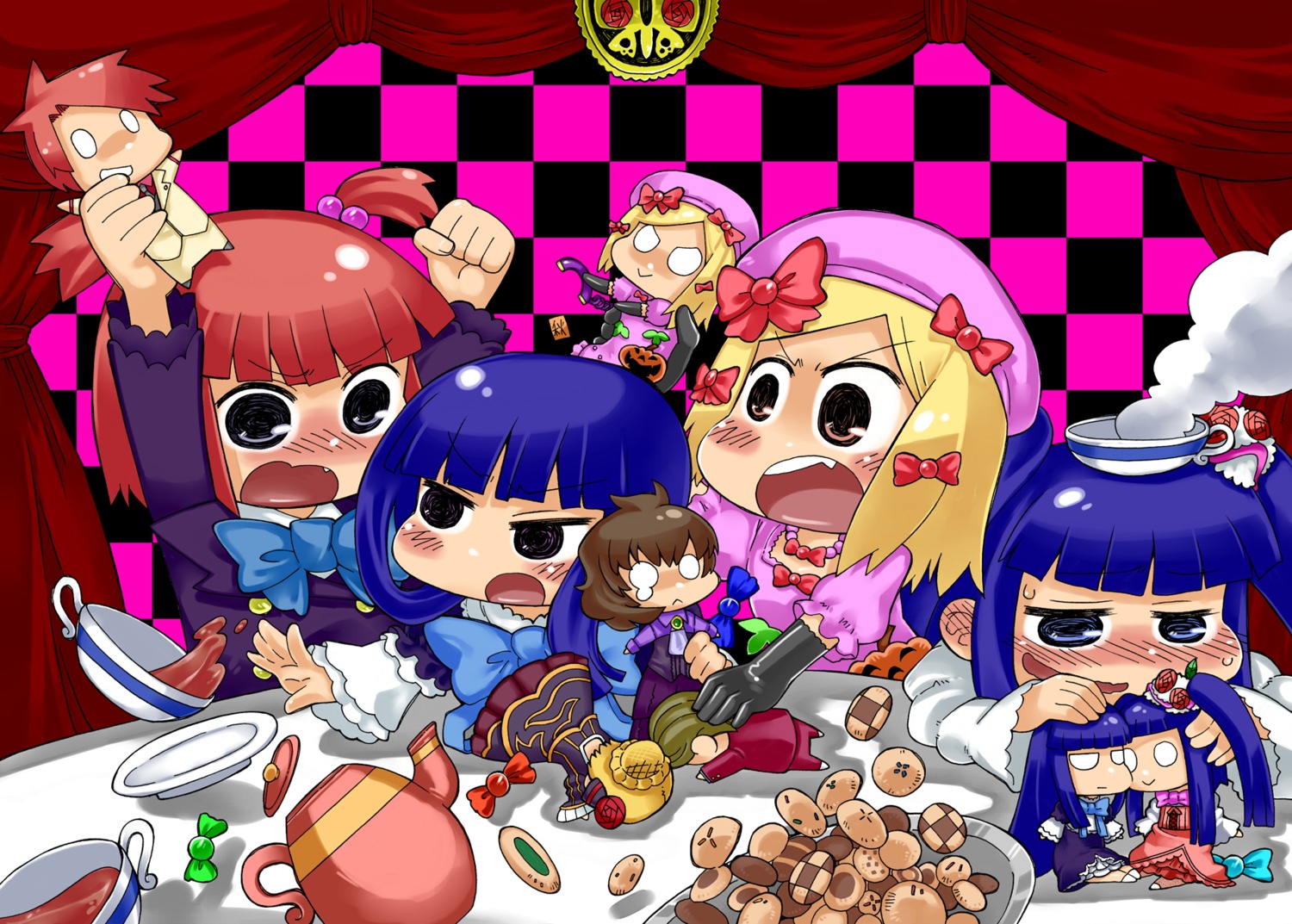 beatrice, chibi, etori, frederica_bernkastel, furudo_erika, lambdadelta, umineko_no_naku_koro_ni, ushiromiya_battler, ushiromiya_natsuhi