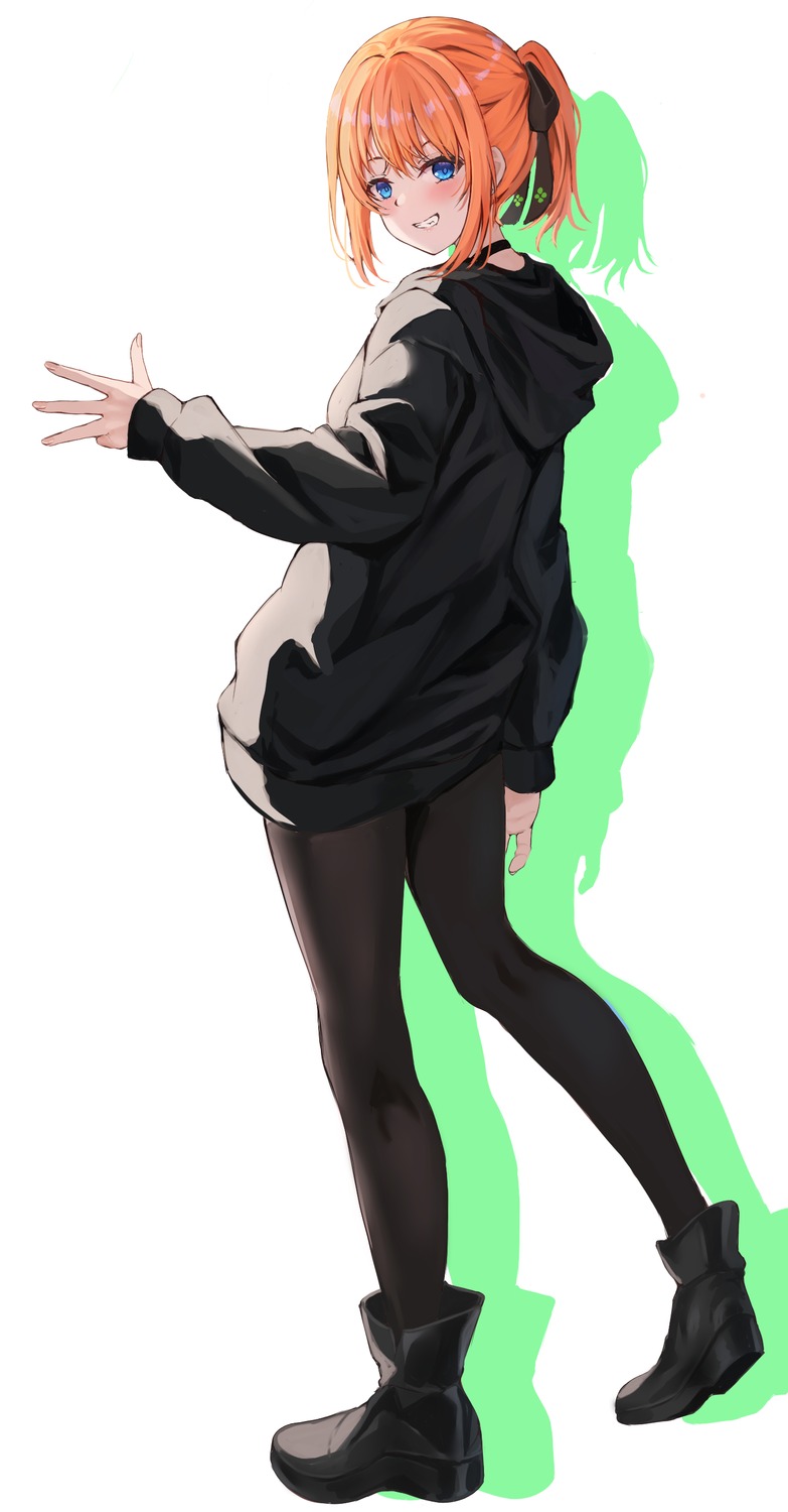 5-toubun_no_hanayome, nakano_yotsuba, pantyhose, raikun_raikun