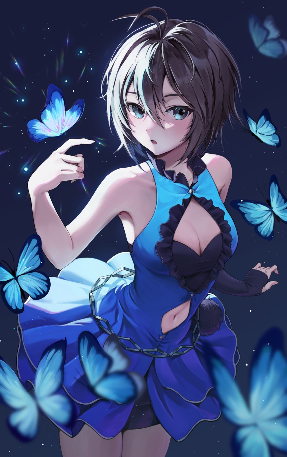 dress, hd_(sw4189101), kikuchi_makoto, no_bra, the_idolm@ster