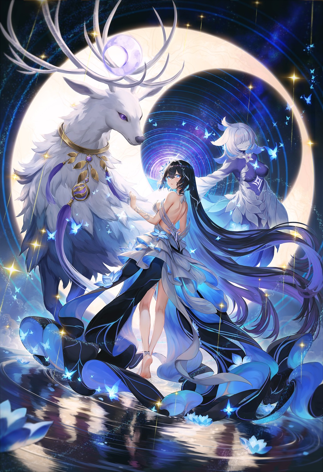 benghuai_xueyuan, dress, honkai_impact, no_bra, seele_vollerei, ulquiorra0, wet