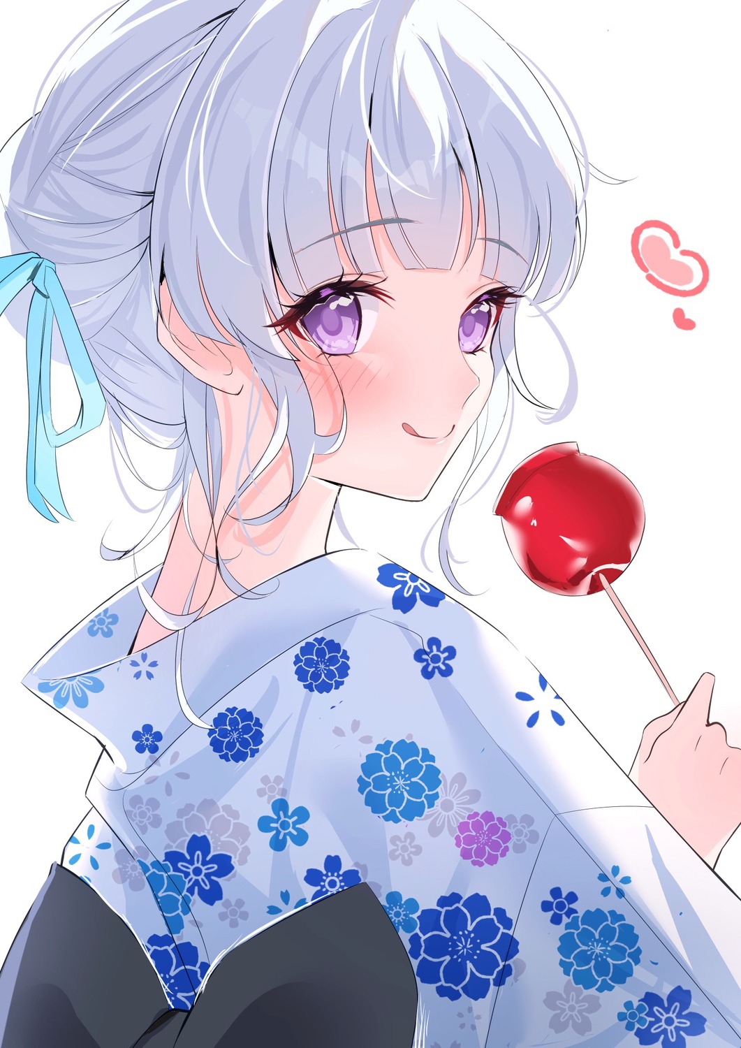 blue_archive, nano_(blueoekaki), ushio_noa, yukata