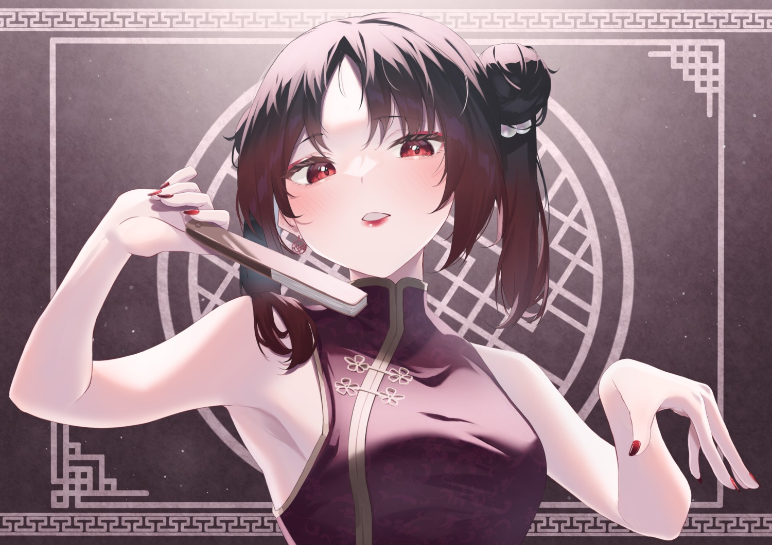 asian_clothes, iris_black_games, kisaragi_ren, komito, vspo!