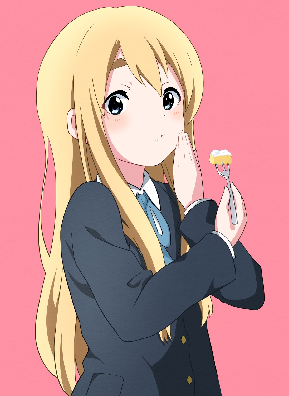 46_crt, cream, k-on!, kotobuki_tsumugi, seifuku