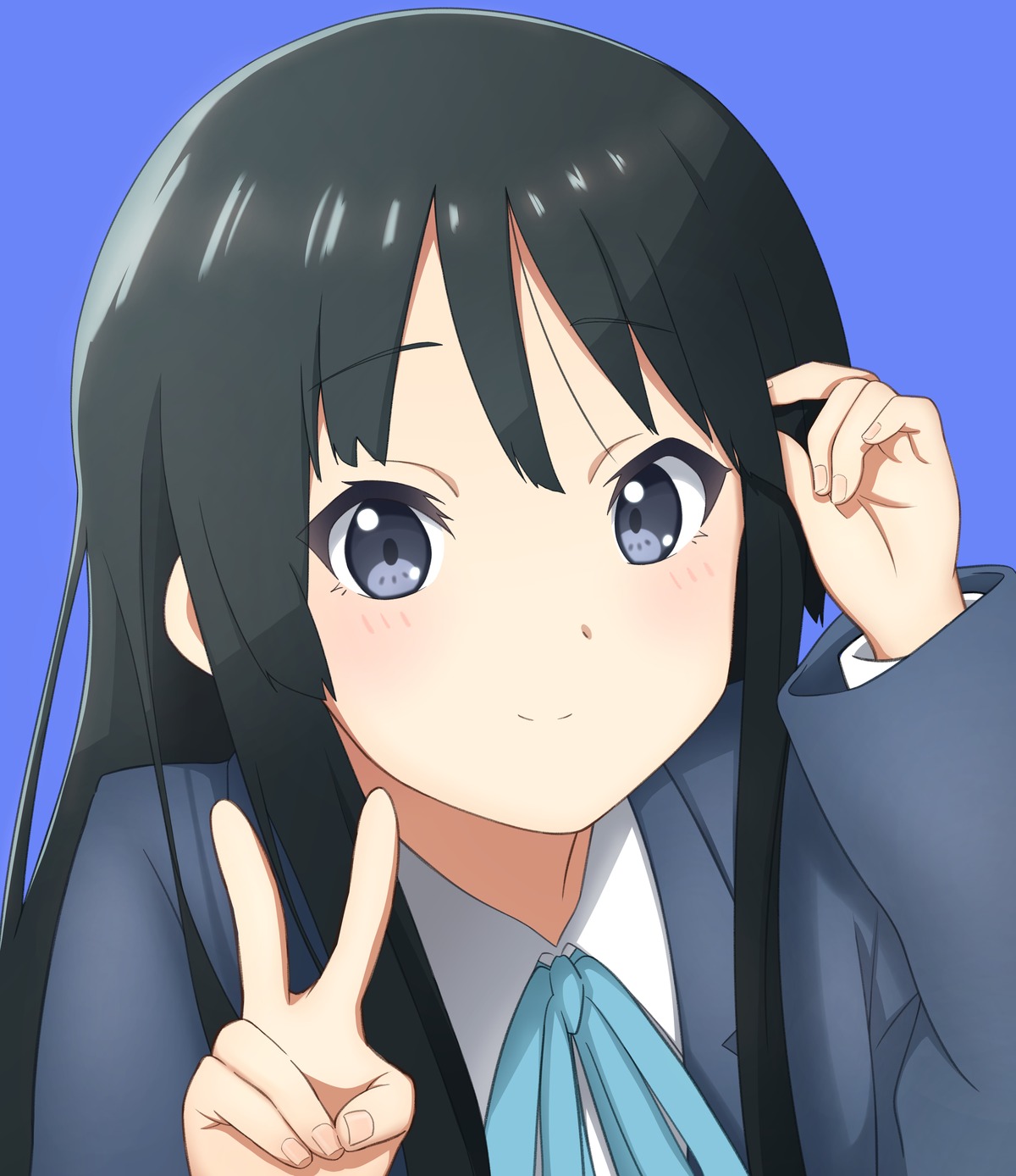 46_crt, akiyama_mio, k-on!, seifuku
