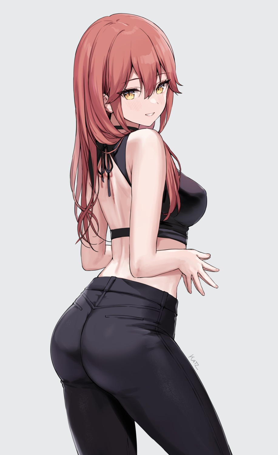 ass, kaetzchen, liliya_(kaetzchen), no_bra