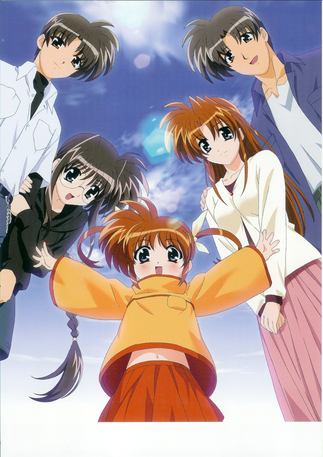 mahou_shoujo_lyrical_nanoha, okuda_yasuhiro, screening, takamachi_kyoya, takamachi_miyuki, takamachi_momoko, takamachi_nanoha, takamachi_shiro