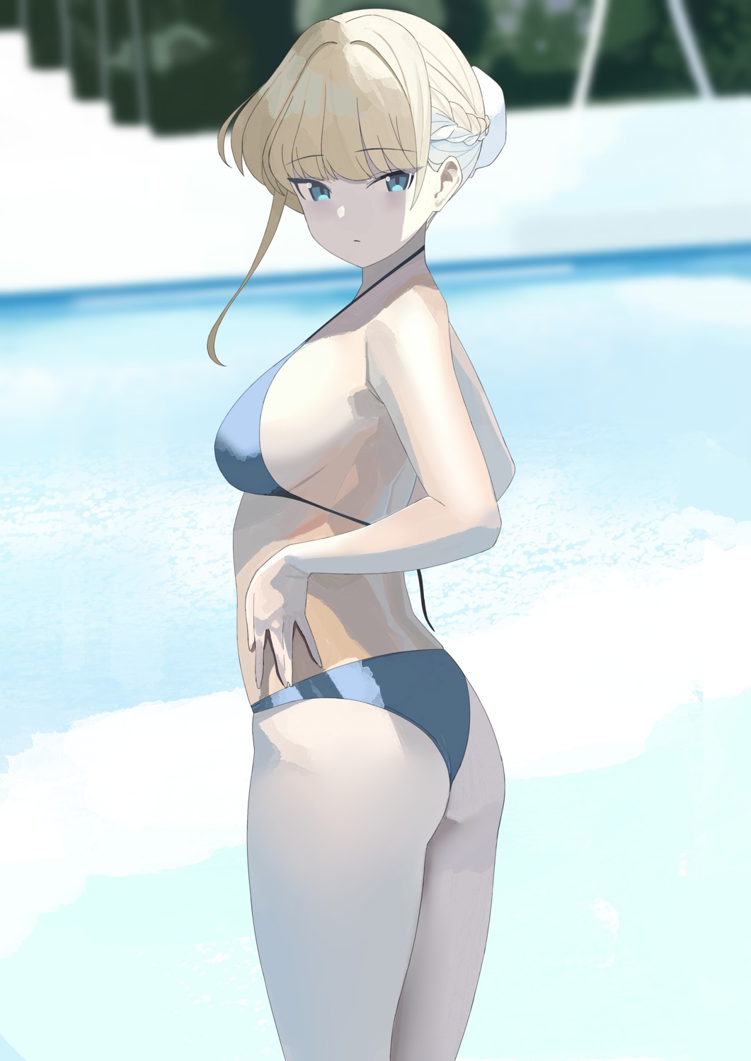 ass, asuma_toki, bikini, blue_archive, swimsuits, thong, tnr_(horiko1525)