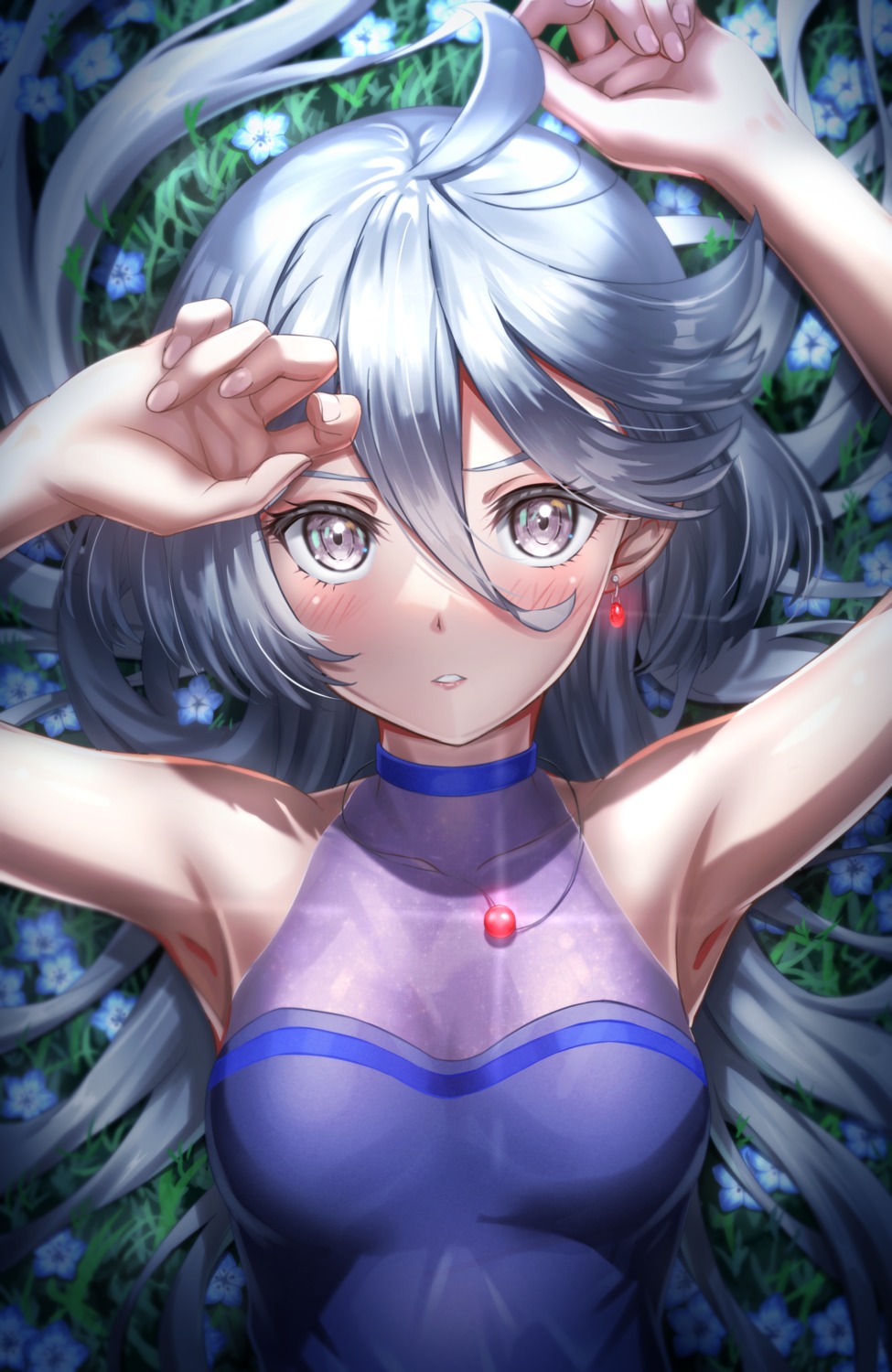 gundam, gundam_suisei_no_majo, miorine_rembran, no_bra, nonoa_(pixiv_28973364), see_through