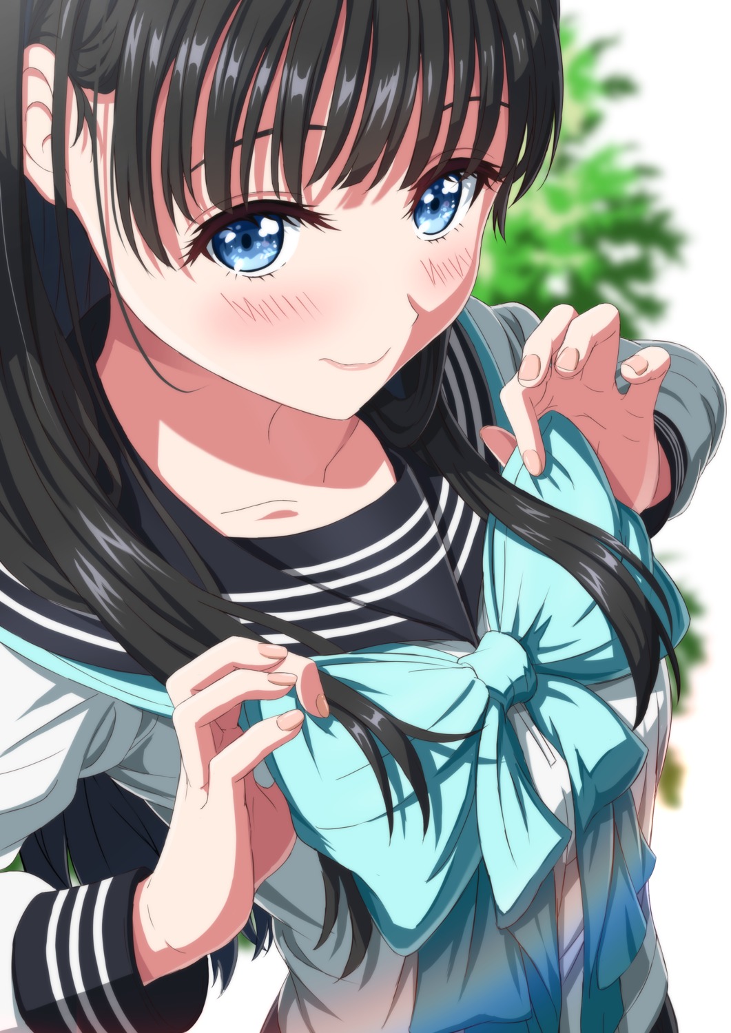 akebi-chan_no_serafuku, akebi_komichi, nonoa_(pixiv_28973364), seifuku
