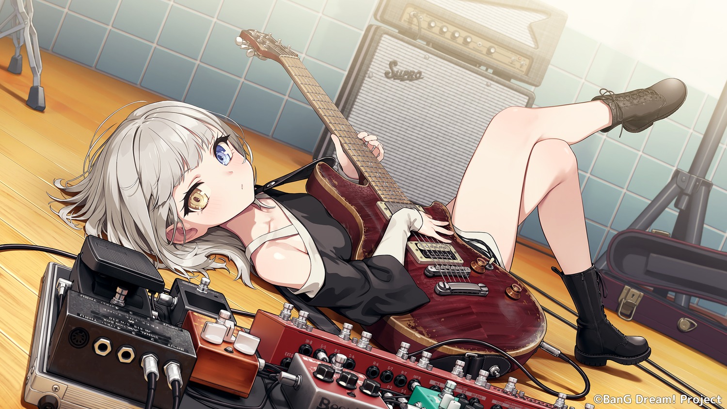 bang_dream!, bang_dream!_it's_mygo!!!!!, guitar, heterochromia, kaname_raana, kurobuta_gekkan