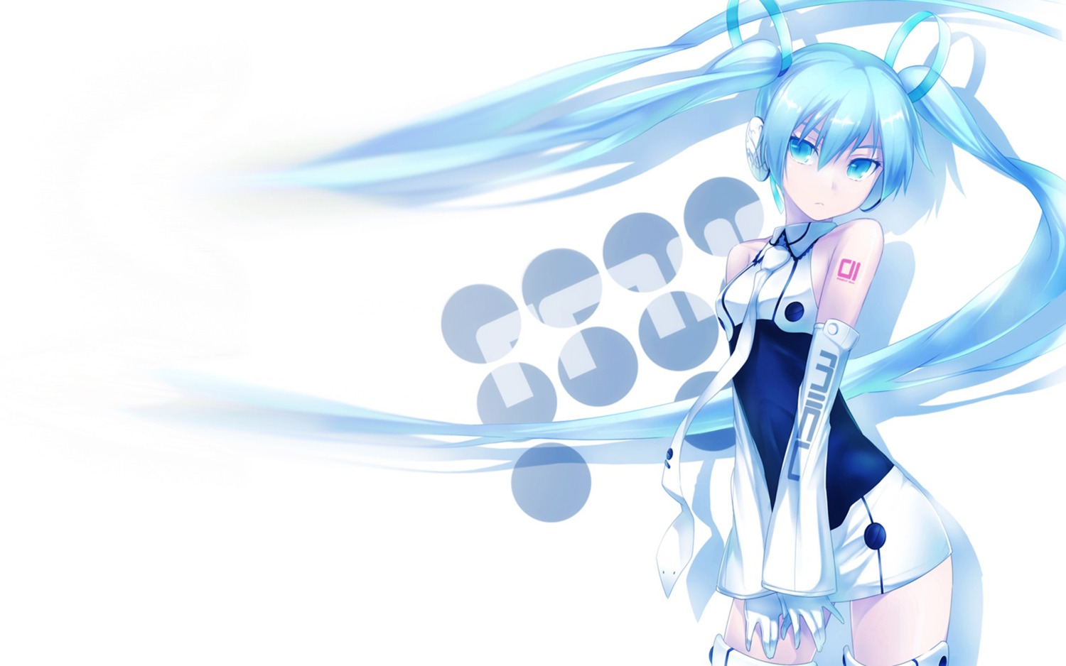 hatsune_miku, nanakusa, vocaloid, wallpaper