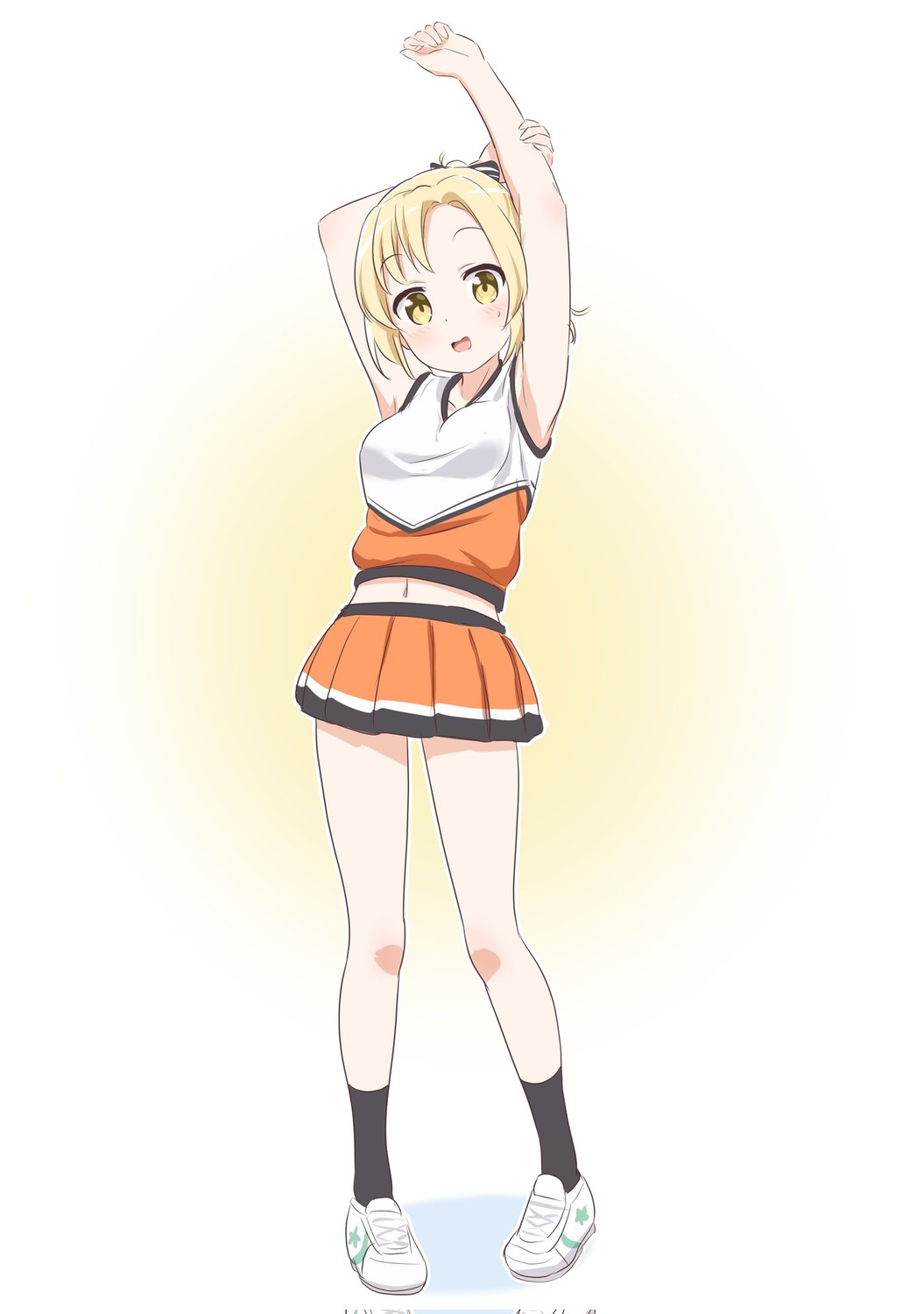 anima_yell!, cheerleader, sawatari_uki, warukusu