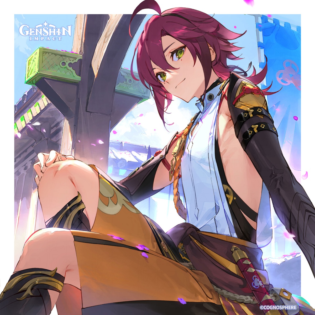 dsmile, genshin_impact, male, shikanoin_heizou