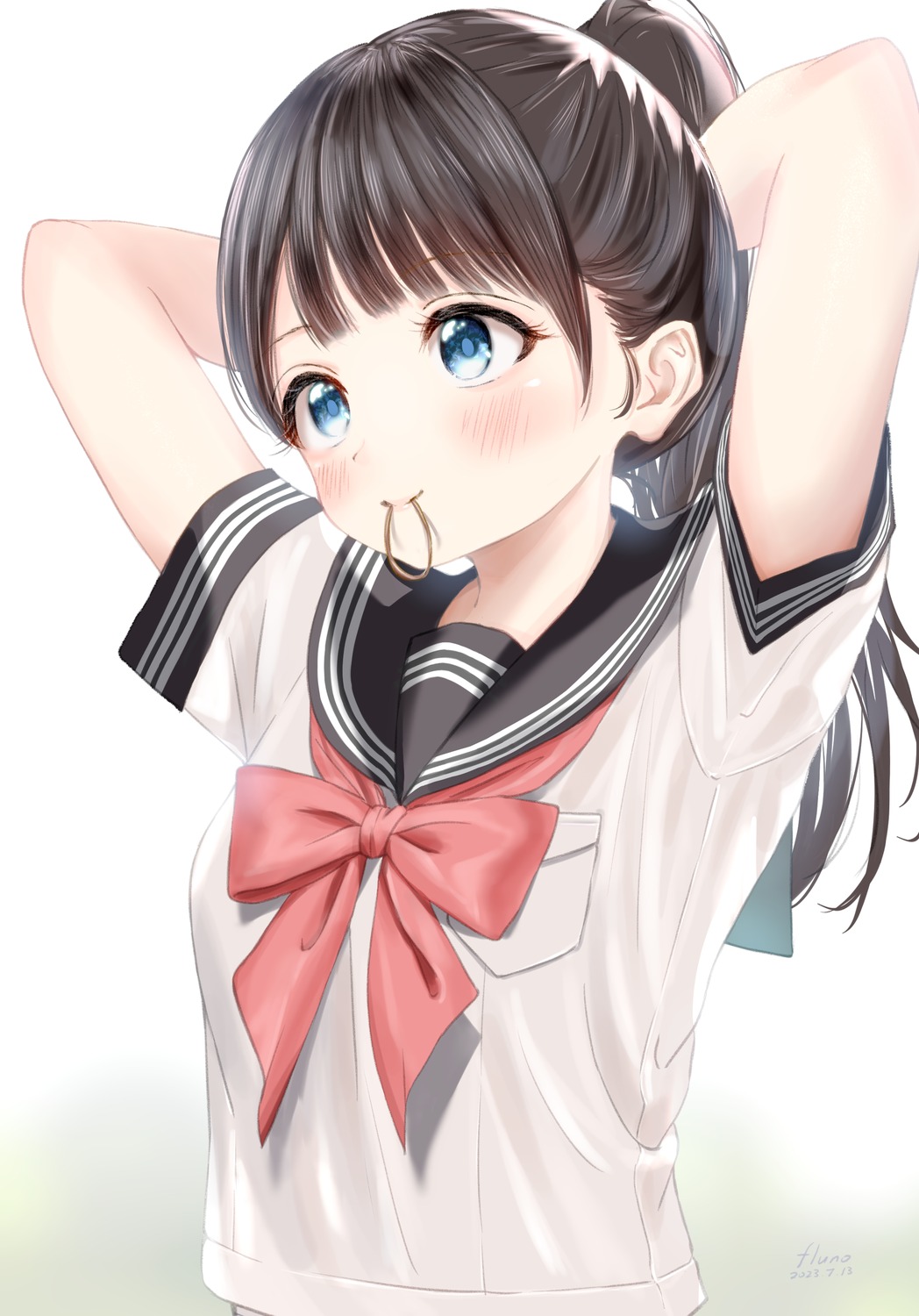 akebi-chan_no_serafuku, akebi_komichi, fluno, seifuku