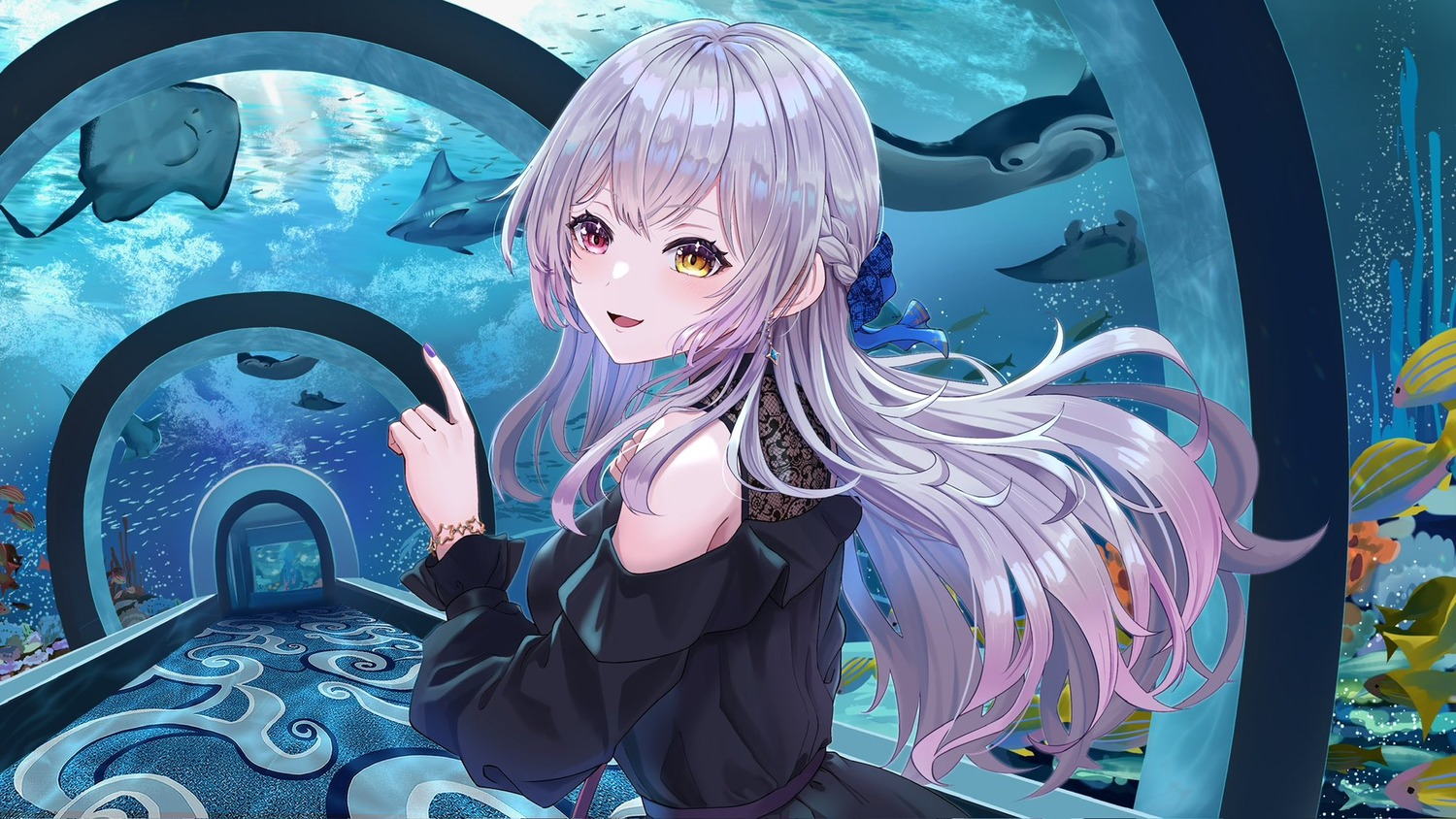 heterochromia, indie_virtual_youtuber, matatabi_(2matatabi2), minase_tsukino, see_through