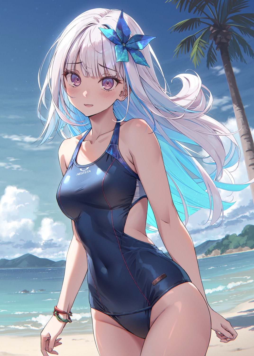 lize_helesta, nablack, nijisanji, swimsuits
