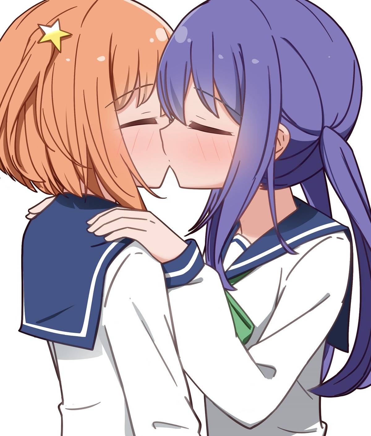 koisuru_asteroid, konohata_mira, manaka_ao, miruzawa_akechi, seifuku, yuri