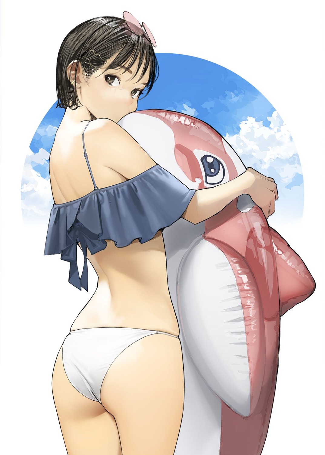 ass, bikini, megane, swimsuits, thong, yom
