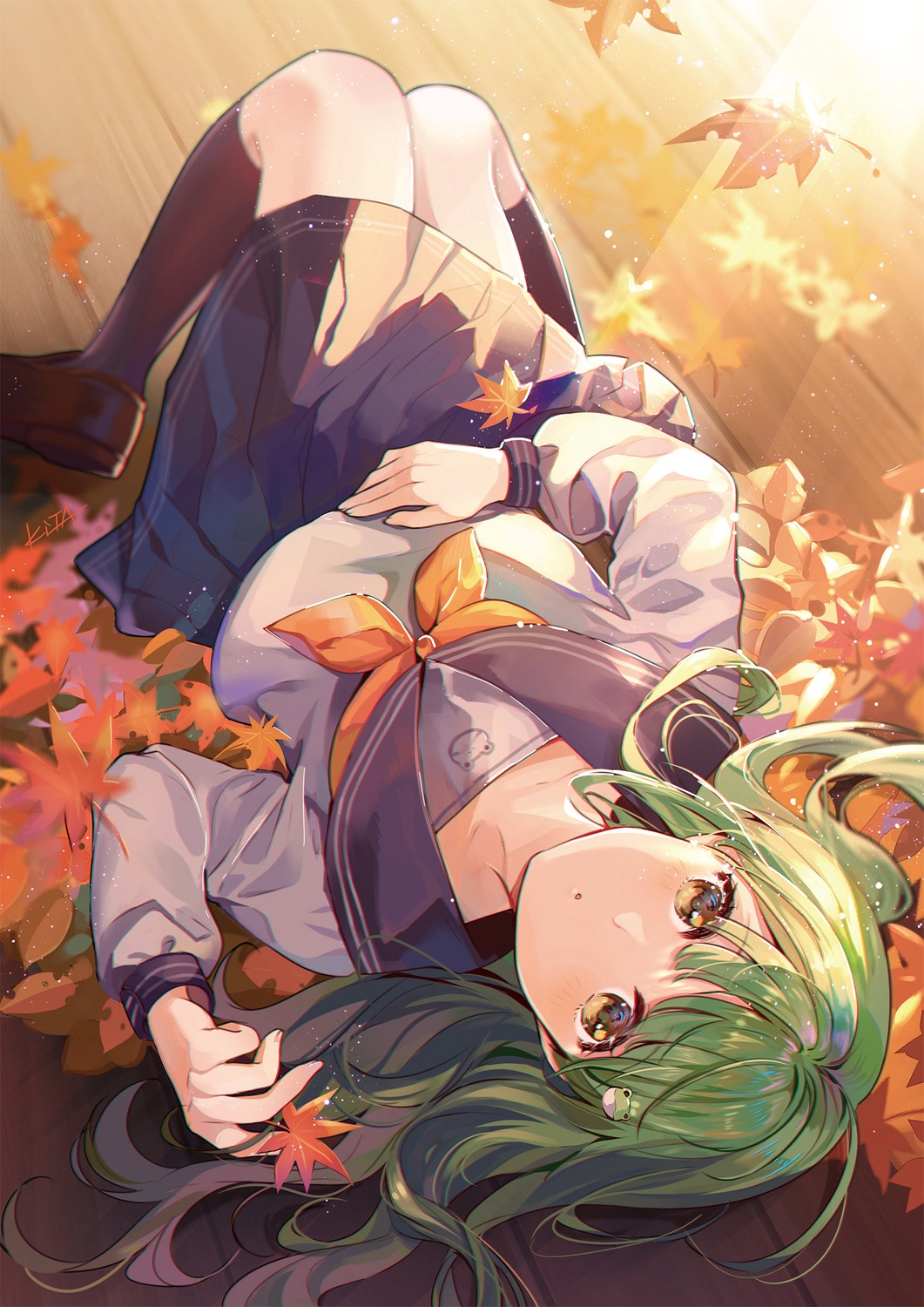 kita_(kitairoha), kochiya_sanae, sandrop, seifuku, touhou