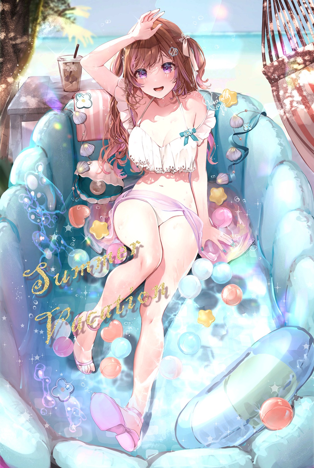 bikini, puracotte, swimsuits, wet
