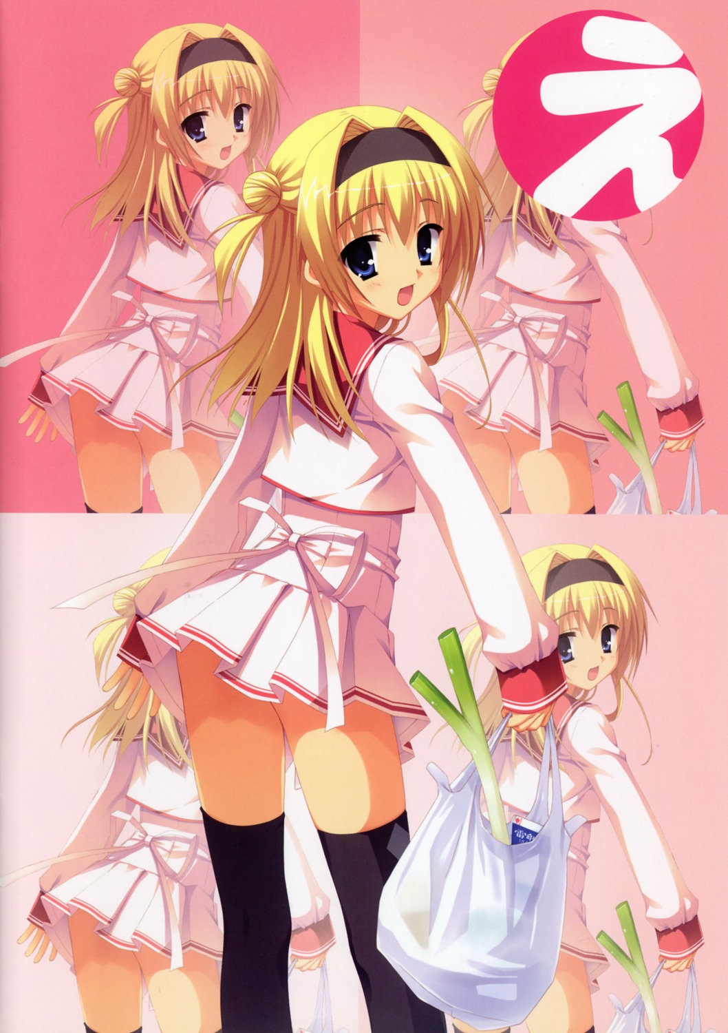 chitose_sana, muririn, seifuku, tenshinranman, thighhighs