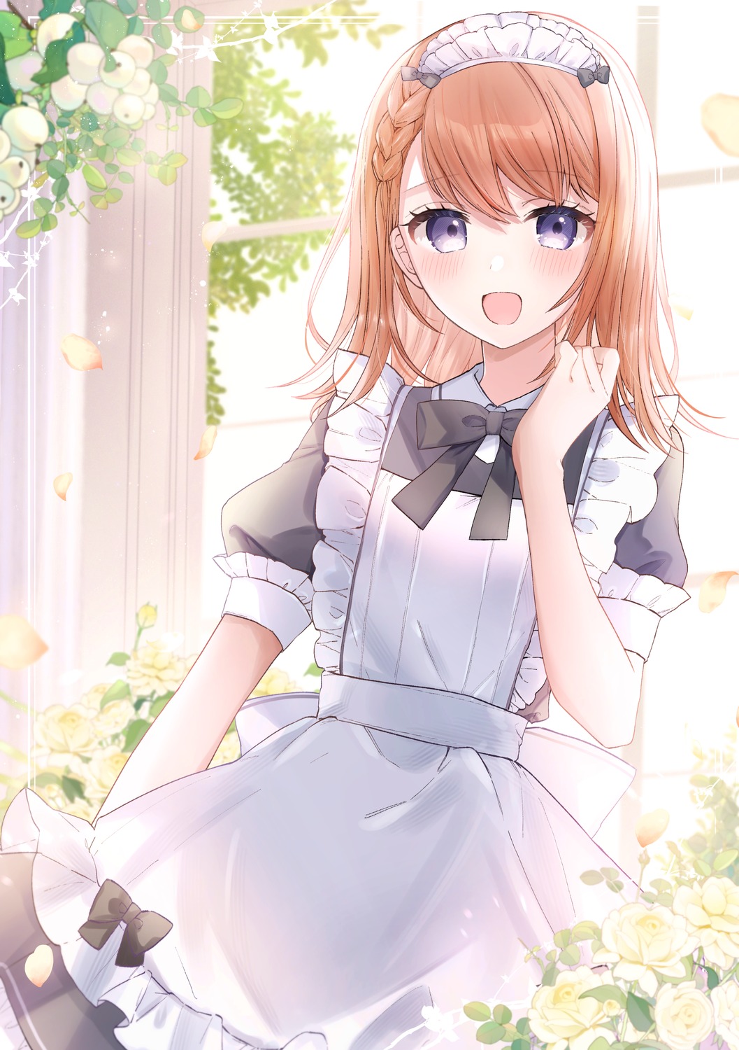 hanasato_minori, maid, mairu003, project_sekai