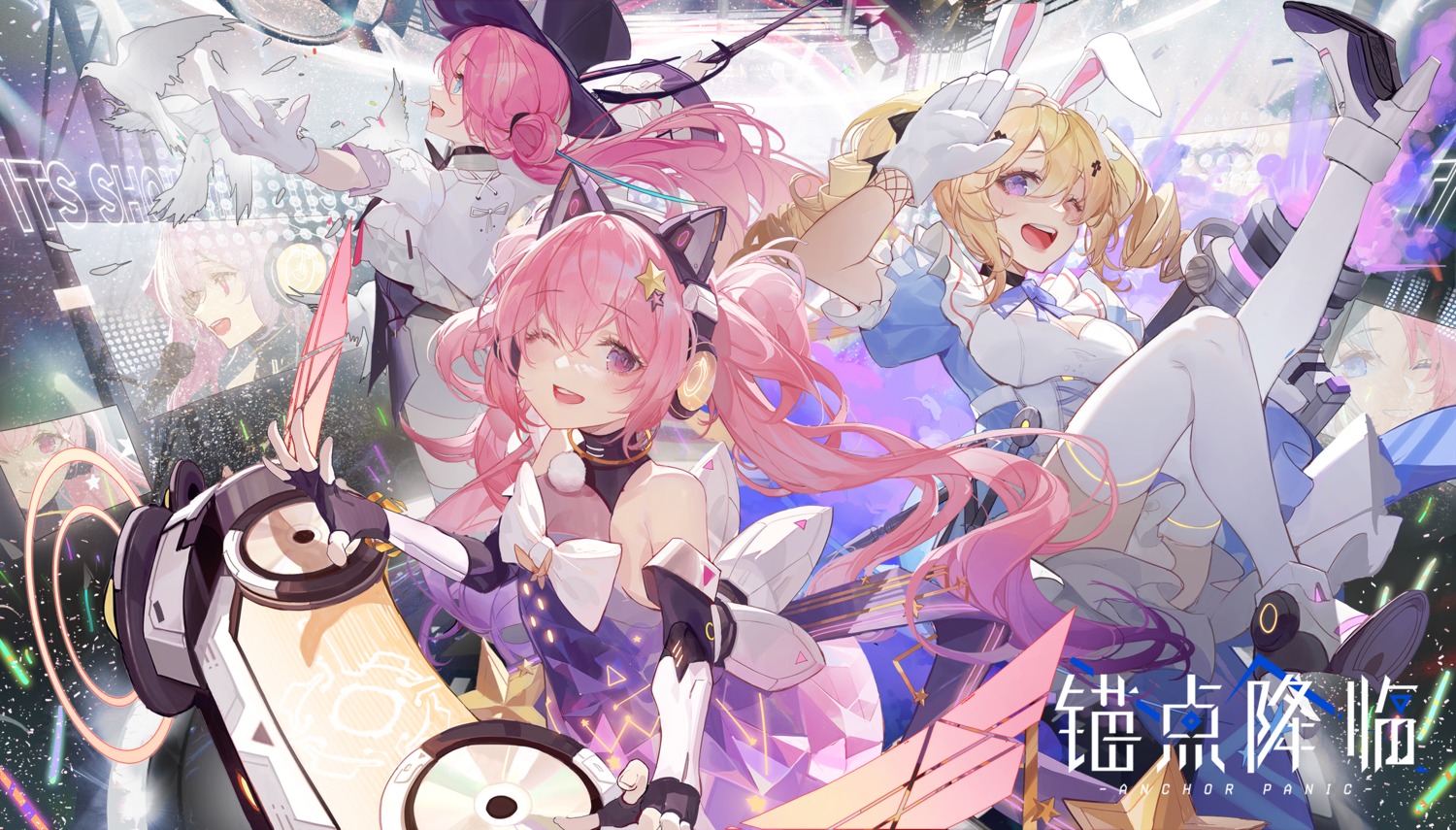 animal_ears, bunny_ears, kuroduki_(pieat), thighhighs