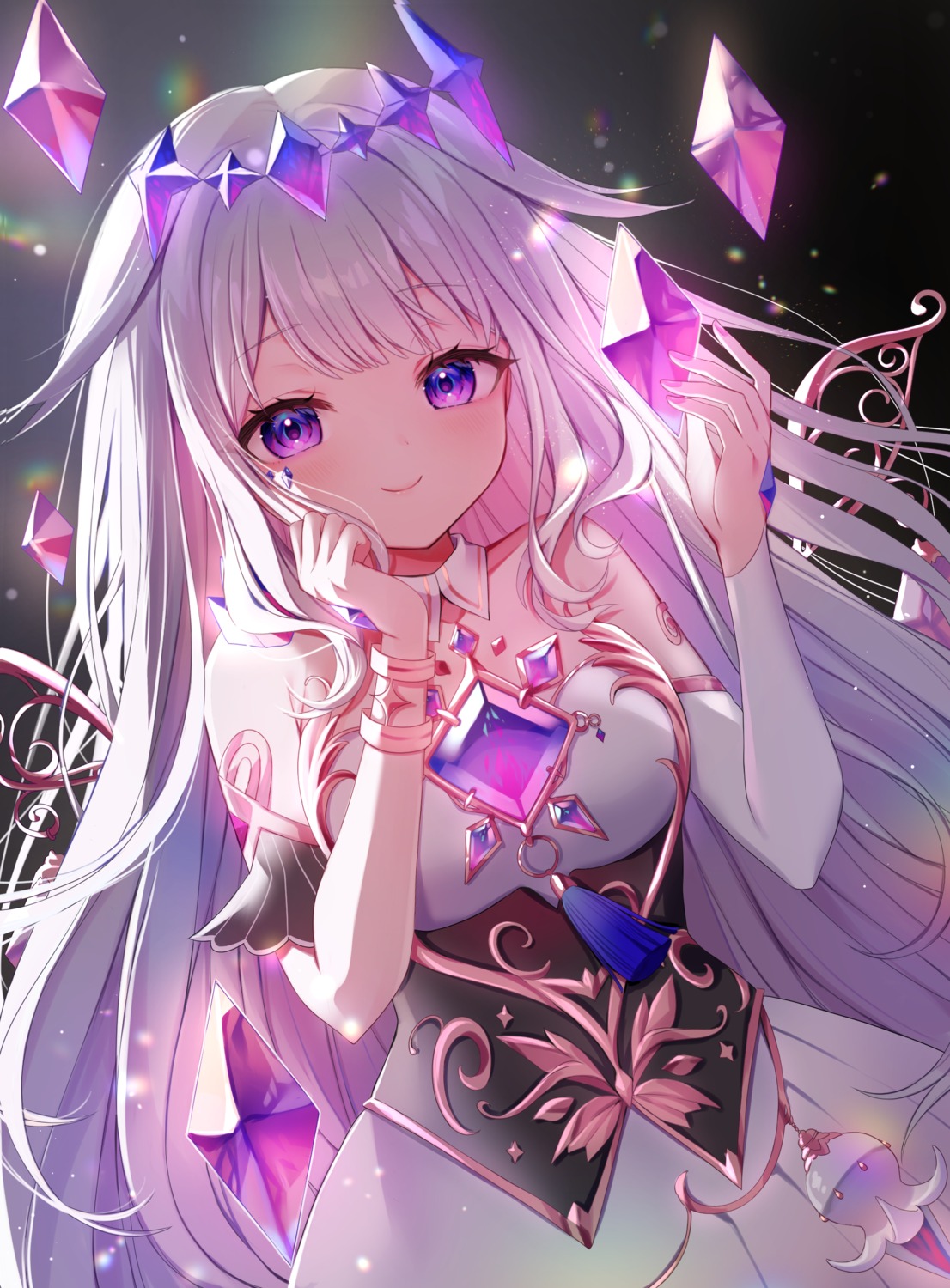 dress, hololive, hololive_english, ineka, koseki_bijou