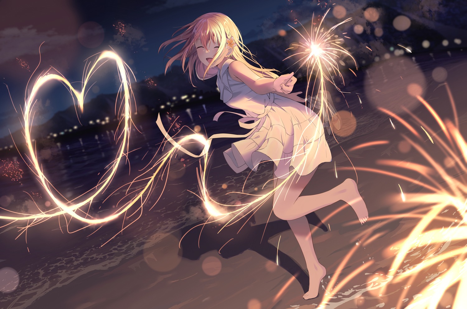 cac_itinose, dress, summer_dress, wet