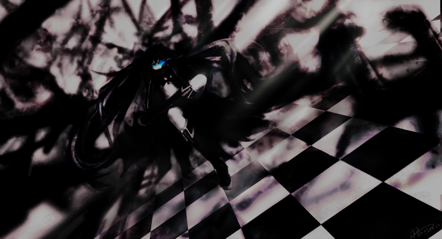 black_rock_shooter, black_rock_shooter_(character), urami, vocaloid