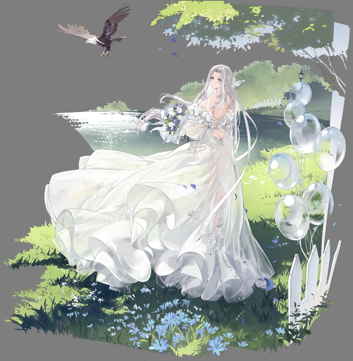 azur_lane, dress, hao_(patinnko), no_bra, nopan, see_through, transparent_png, yorktown_(azur_lane)