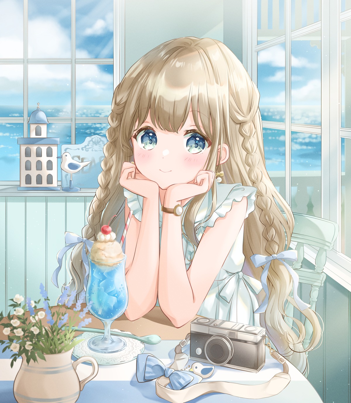 dress, hoshiibara_mato, summer_dress