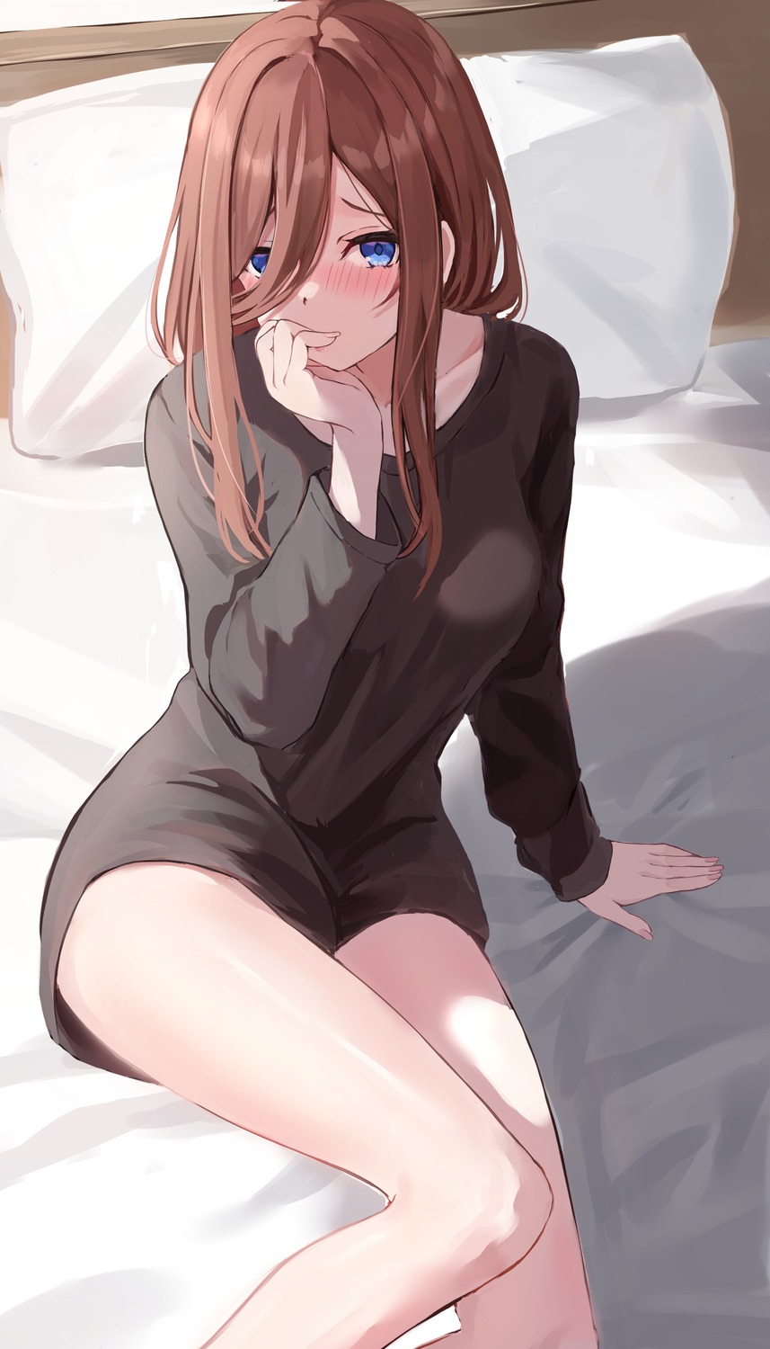 5-toubun_no_hanayome, nakano_miku, raikun_raikun