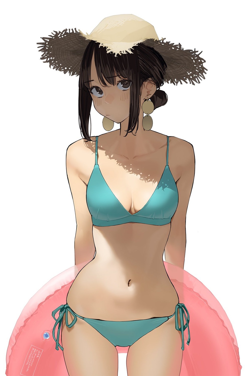 bikini, douki-chan, ganbare_douki-chan, swimsuits, yom