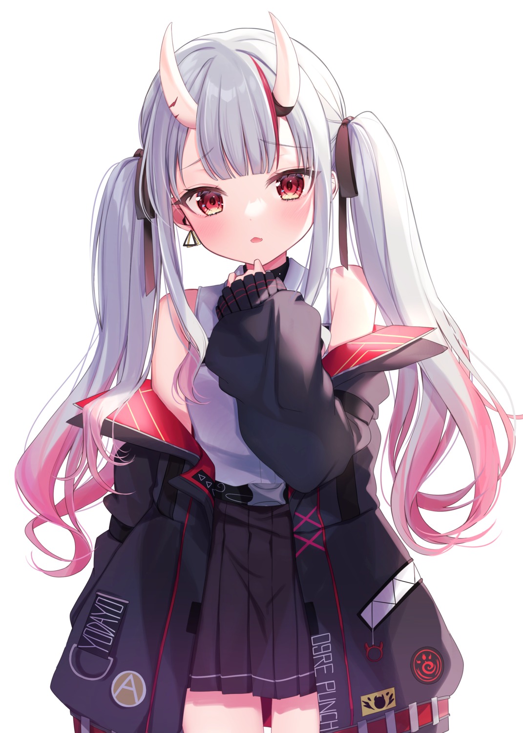 hololive, horns, ineka, nakiri_ayame