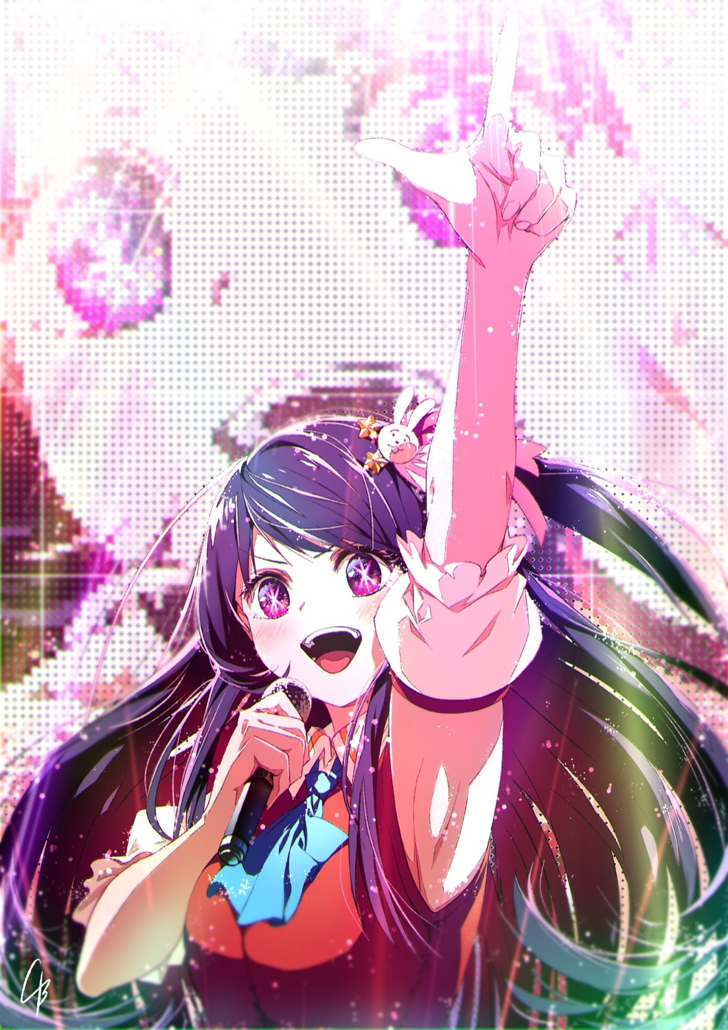 4b_pencil, [oshi_no_ko], hoshino_ai, uniform