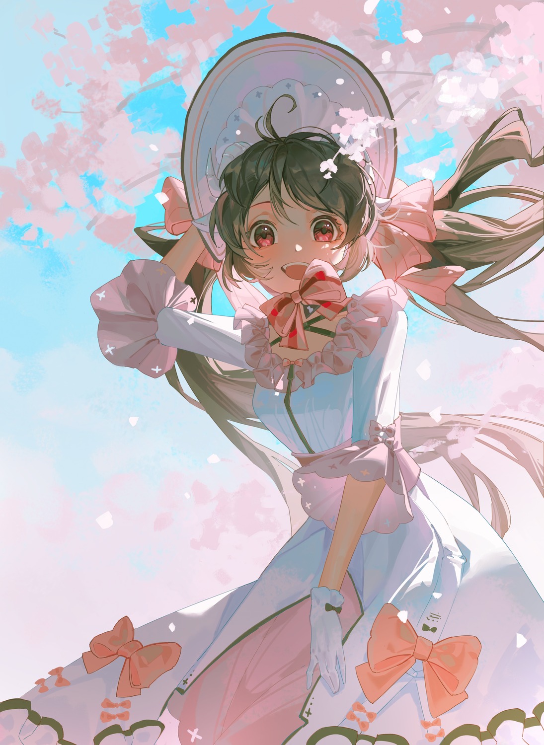 arknights, dress, eyjafjalla_(arknights), gejiandenghuo, lolita_fashion