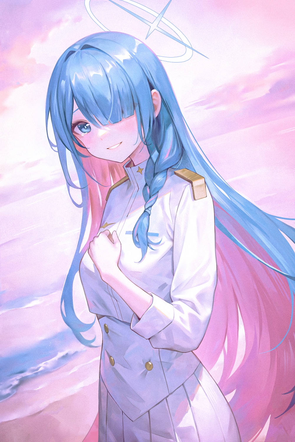 blue_archive, general_student_council_president, halo, ikki_(ikki_a), uniform