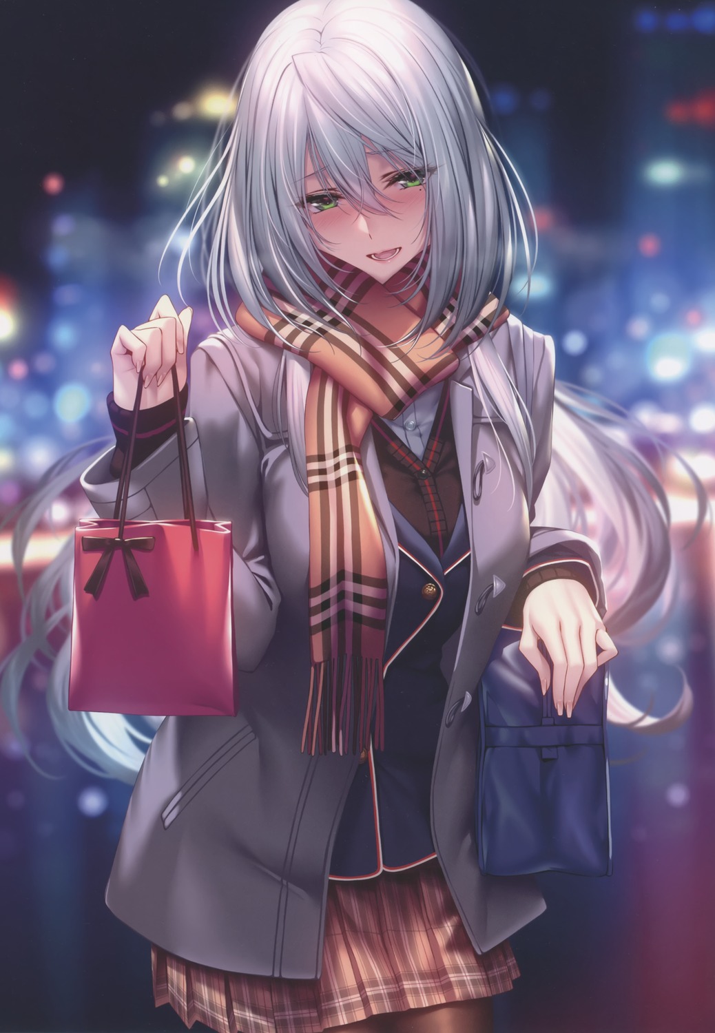 amagasa_tsuzuri, hanikami_kanojo, pantyhose, piromizu, seifuku, sweater