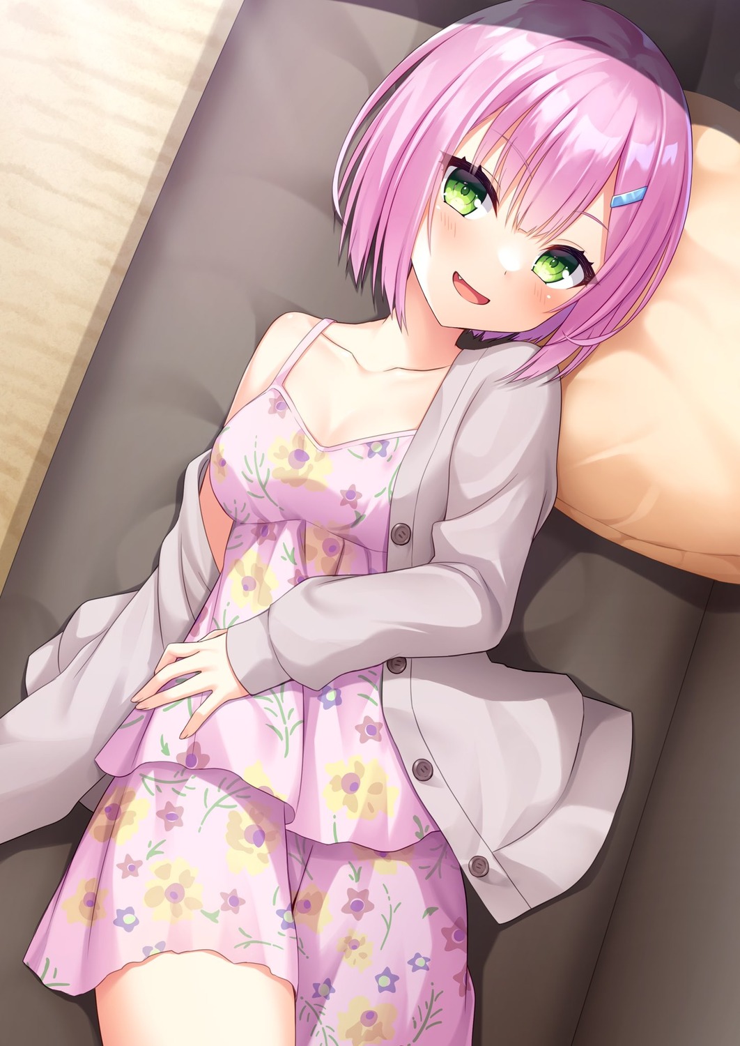 gyaoo_yuzu_soft, pajama, sweater, tanikaze_amane, tenshi☆souzou_re-boot!