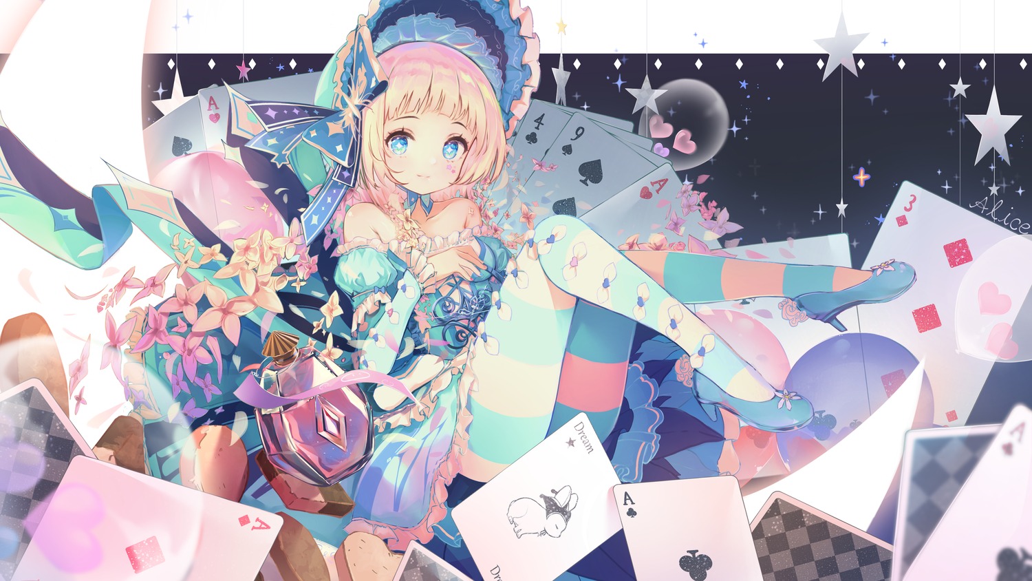 dress, eunip, heels, lolita_fashion, pantyhose, skirt_lift, wallpaper